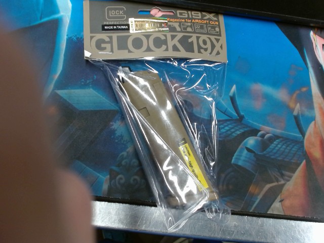 Glock 19x gbb mag-6mm-coyote neuf / new