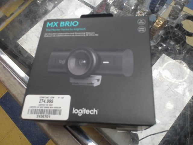 Logitech mx brio brand new webcam