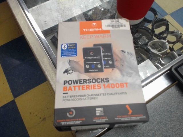 Powersocks batteries 1400bt
