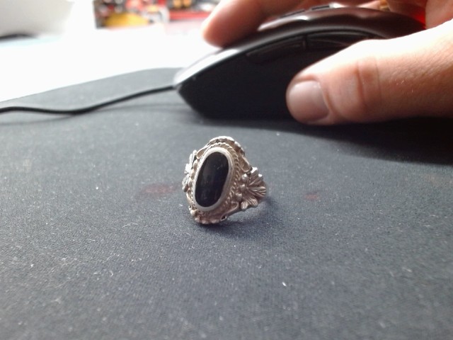 Bague avec onyx 925 6.28g