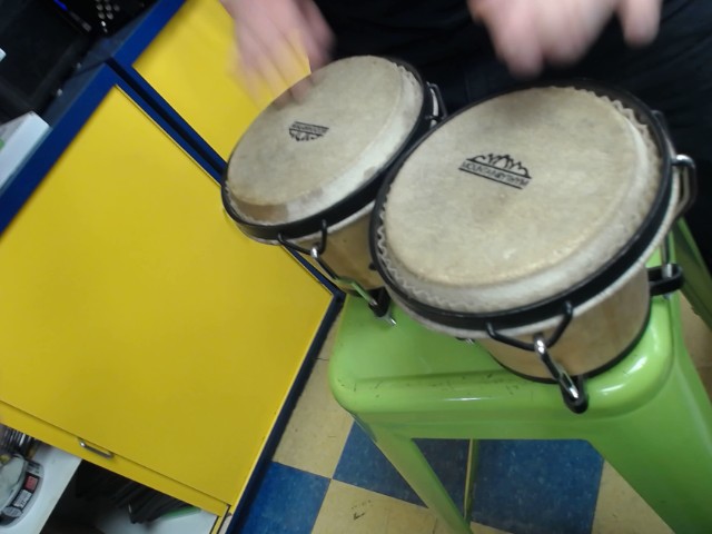 Bongos bonne etat bois