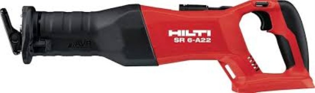 Sawzall hilti sr 6-a22 poussiere