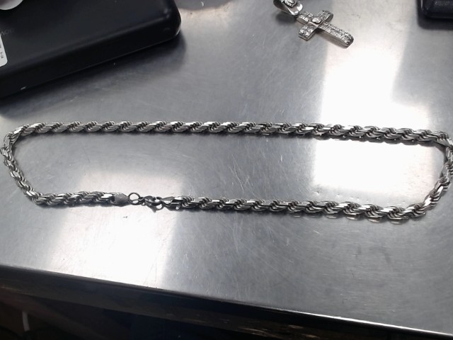 Breloque argent croix versace