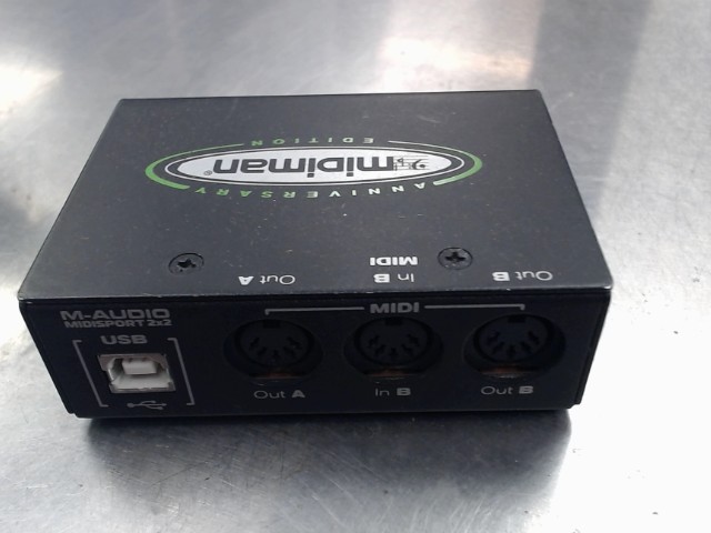 M audio midiman midisport 2x2