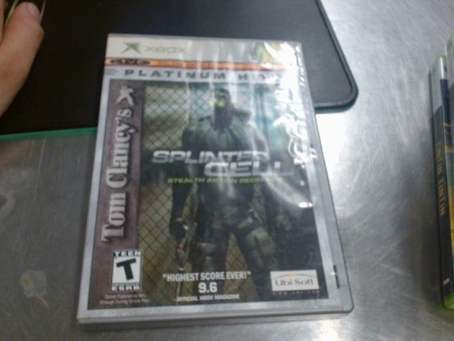 Splinter cell 1 xbox originale