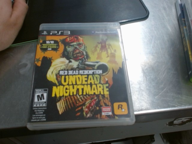 Red dead redemption undead nightmare ps3