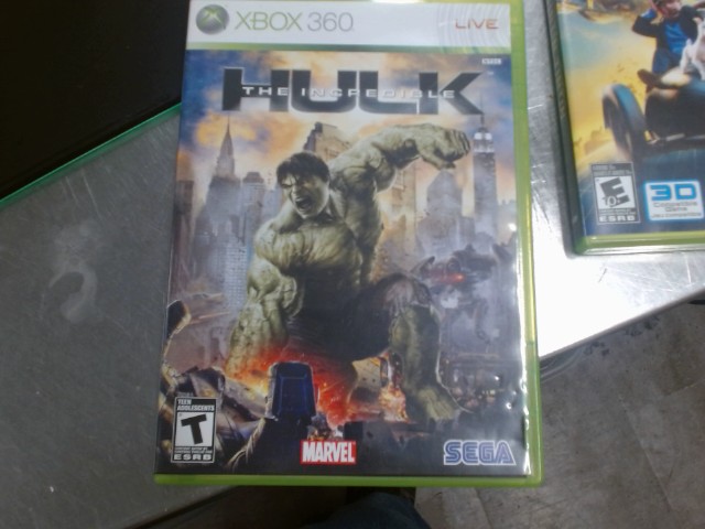 The incredible hulk xbox 360