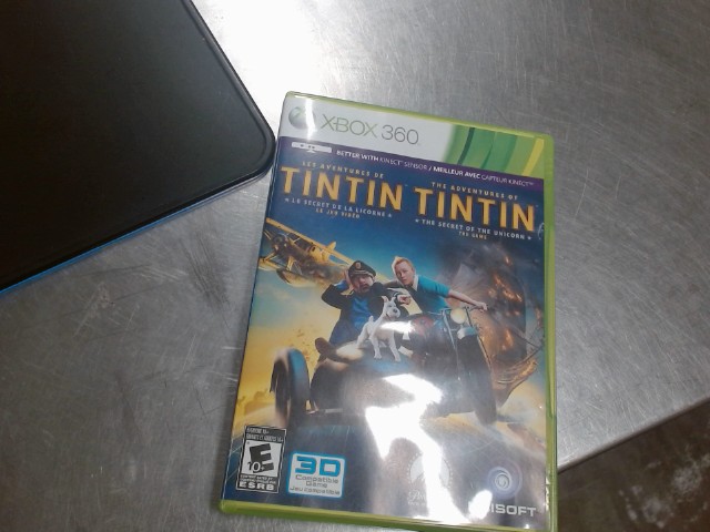 Tintin et le secret de la licorne xbox36
