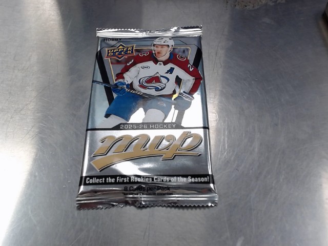 Upper deck nhl mvp 2025-26 hobby pack