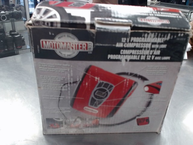 Motomaster 12v programmable air compreso