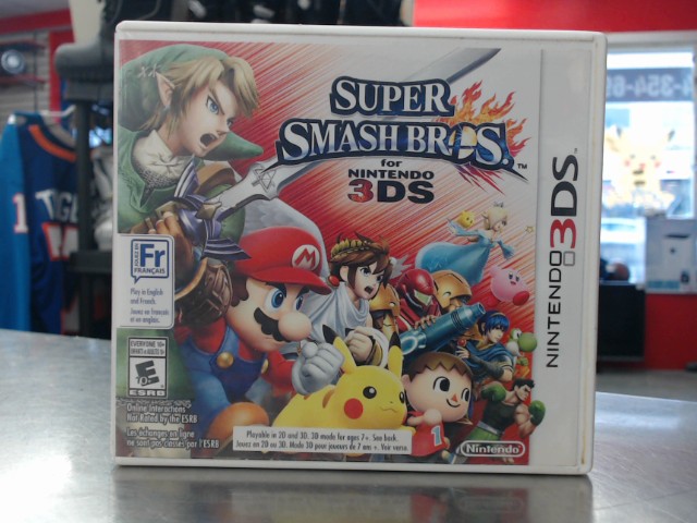Super smash bros. 3ds box defect cartrig