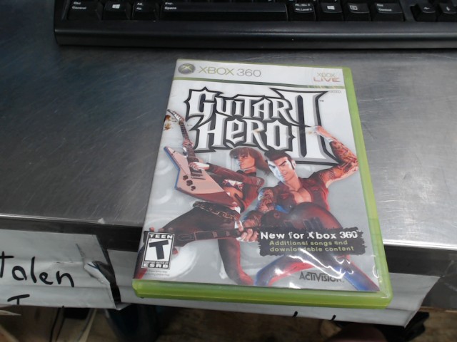 Guitar hero ii xbox 360