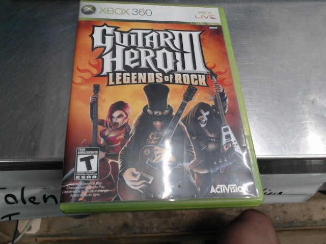 Guitar hero iii legends of rock