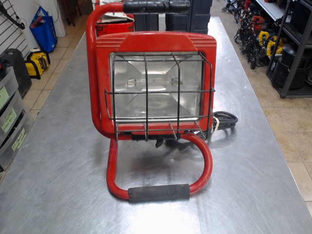 Lumiere rouge chantier electrique