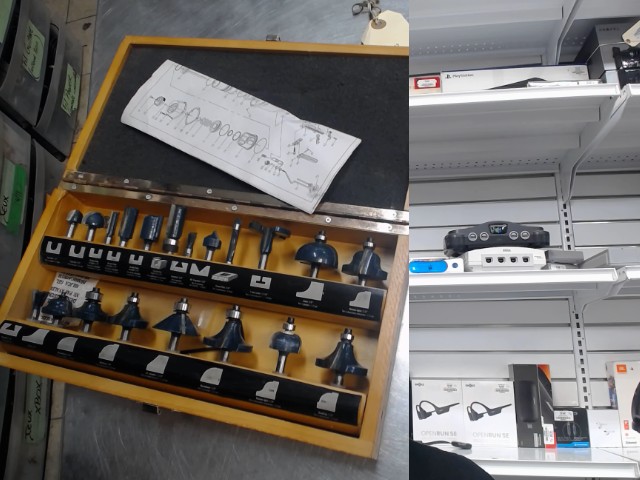 Kit 20 pcs meche toupie ds case