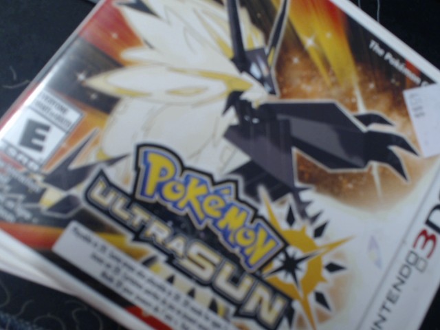 Pokemon ultra sun nintendo 3ds