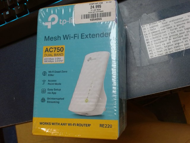 Mesh wifi extender