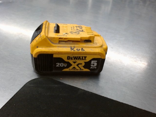 Batterie dewalt 20v 5ah kub