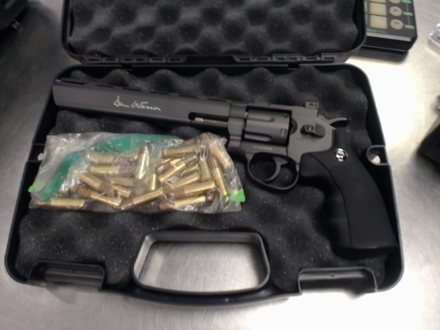 Bb revolver 8'' .177 426fps +case