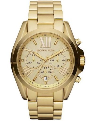 Montre michael kors gold plated