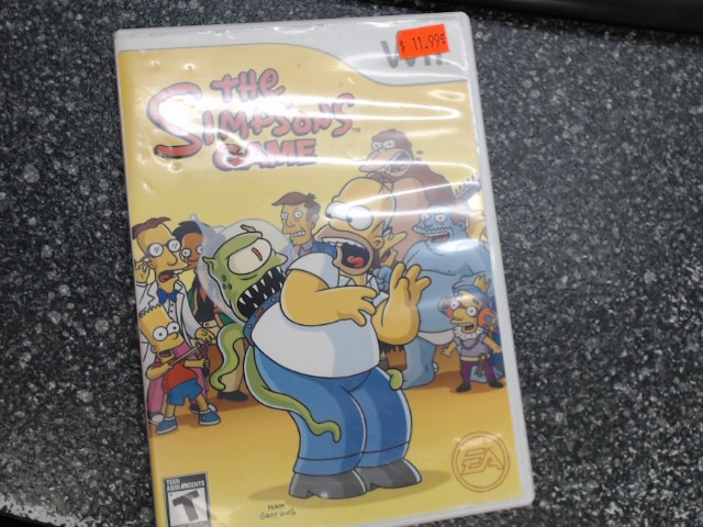 The simpsons game
