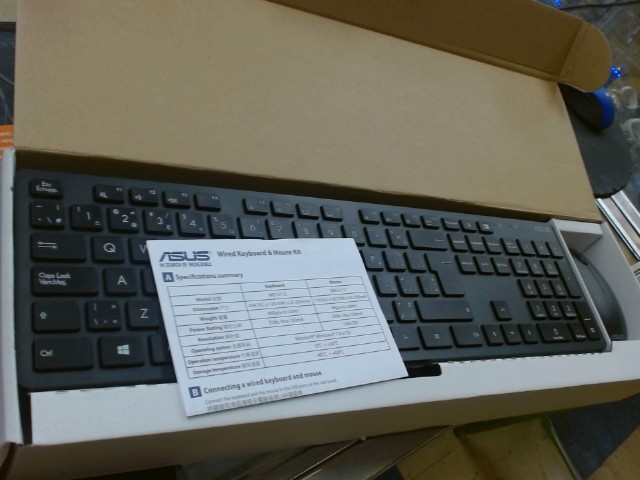 Clavier et souris a fils