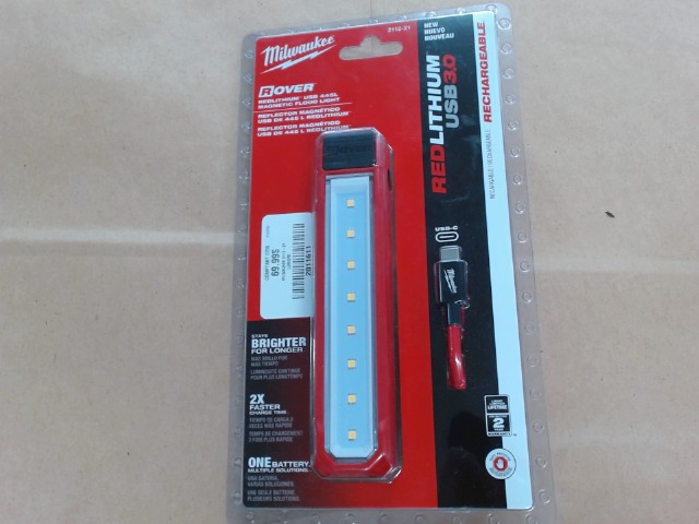 Lampe de poche rechargeable led neuf/new