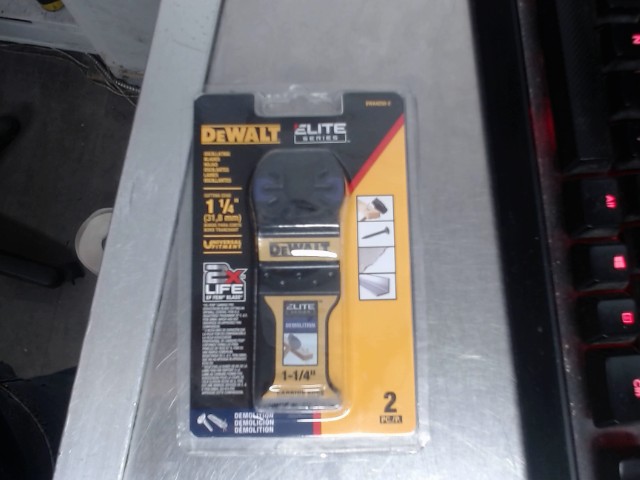 1x pack 2 blade oscillateur metal