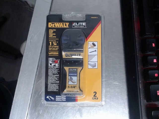 1x pack 2 blade oscillateur metal