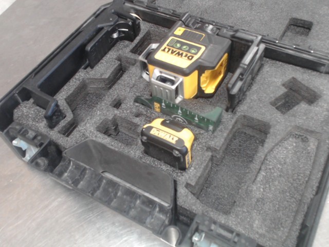 Laser rotatif+1batt(12v)+case