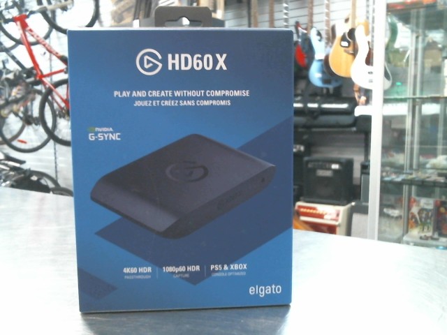 Elgato hd60x capture card neuf