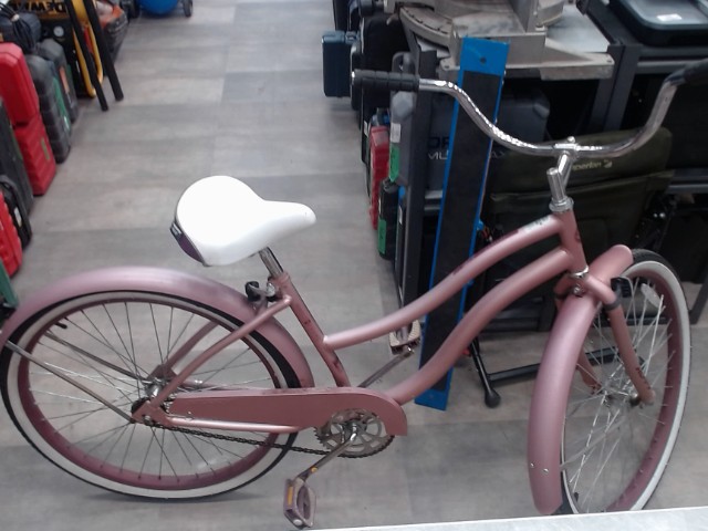 Velo old fashion couleur saumon