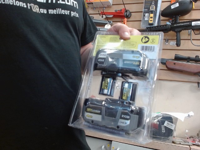Pack double batterie