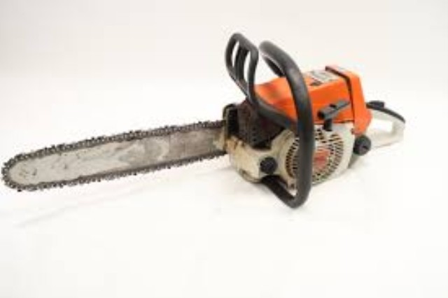 Scie a chaine stihl vieu model