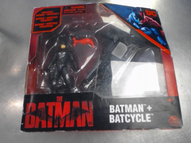 Batman+batcycle en boite