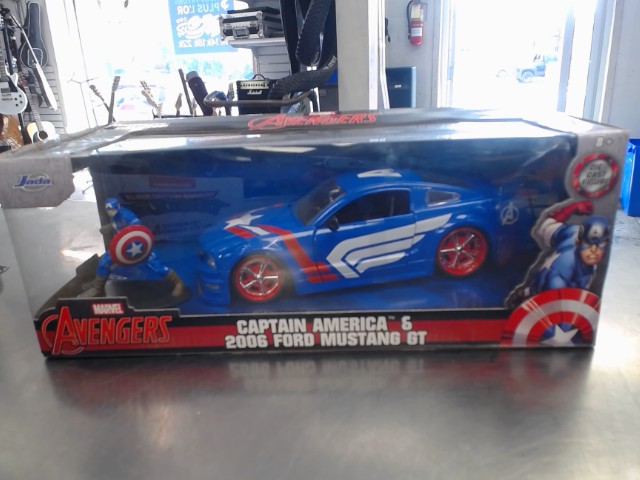 Captain america & 2006 ford mustang gt