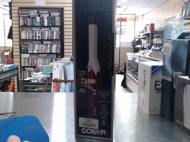 Fer a cheveux double ceramic