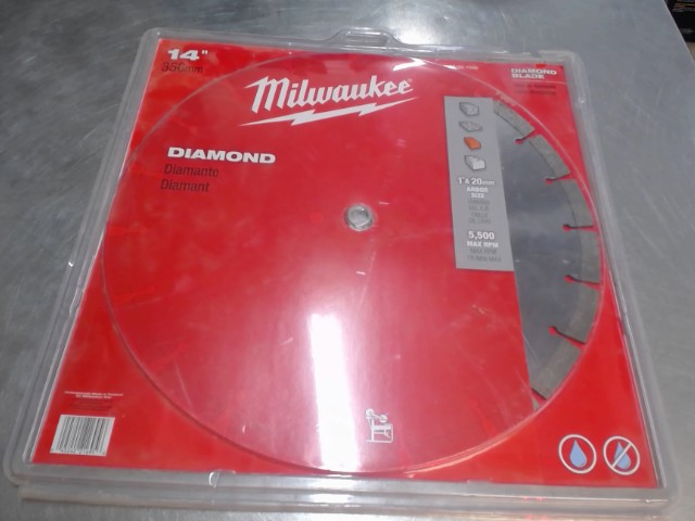 Lame a diamant milwaukee