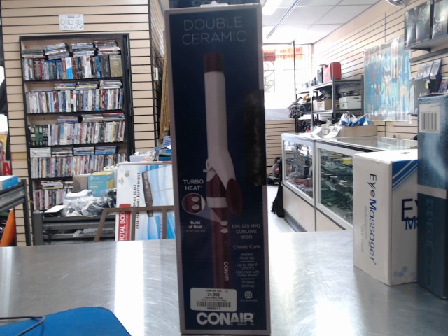 Fer a cheveux double ceramic