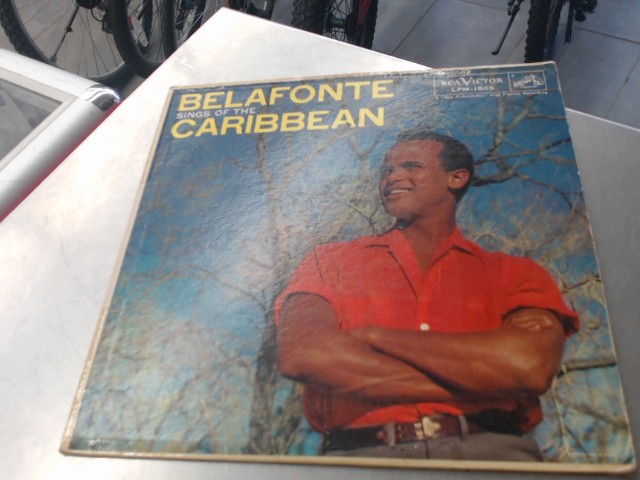 Belafonte sings of the caribbean