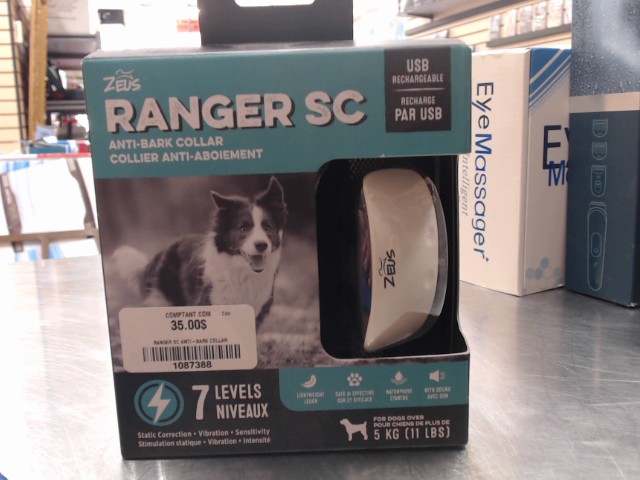 Collier anti-aboiment ranger sc