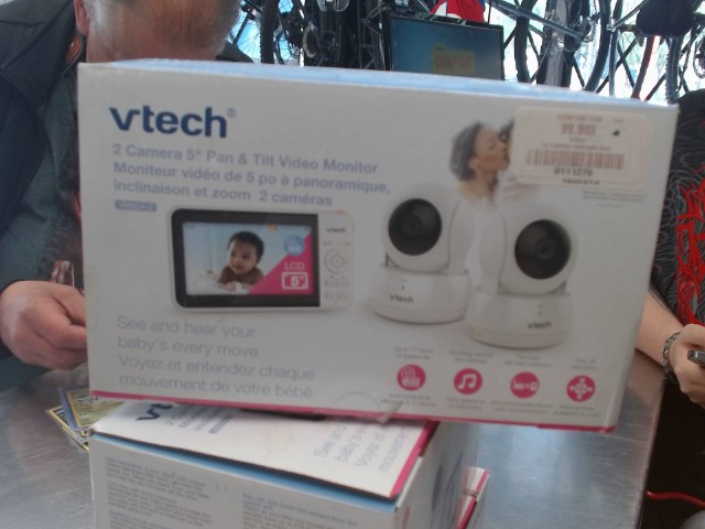 2x cameras pour bebe neuf