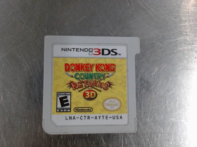 Donkey kong country returns 3ds