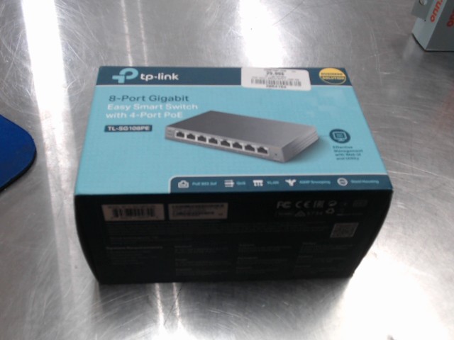 Easy smart switch with 4-port poe