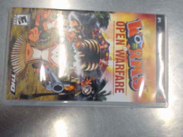 Worms open warfare psp