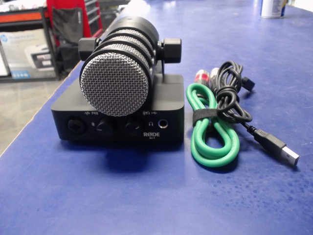 Ensemble microphone et interface usb