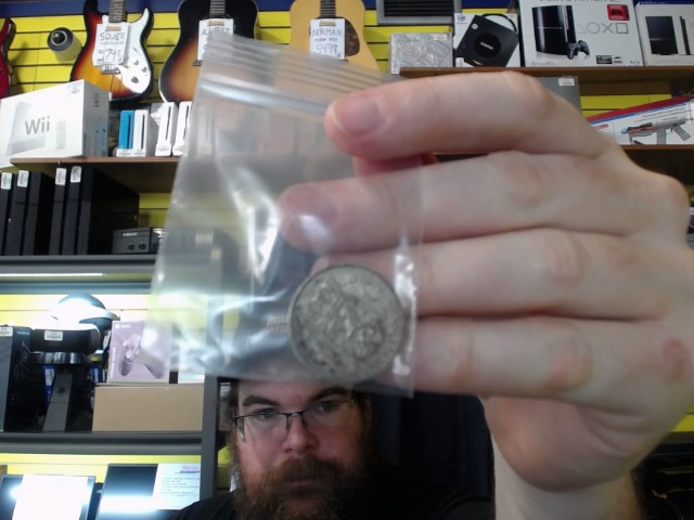 Silver dutch coin 1956