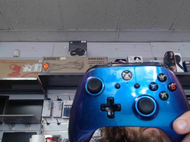 Manette de xbox one bleu violet