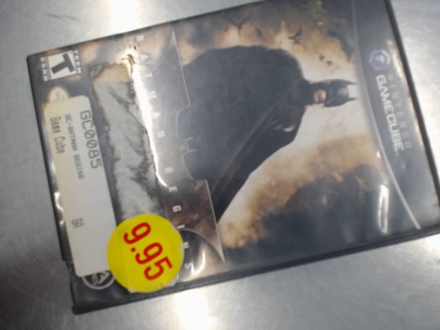 Batman begins gamecube