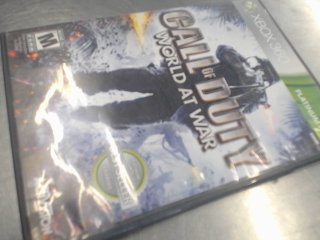 Cod world at war x360